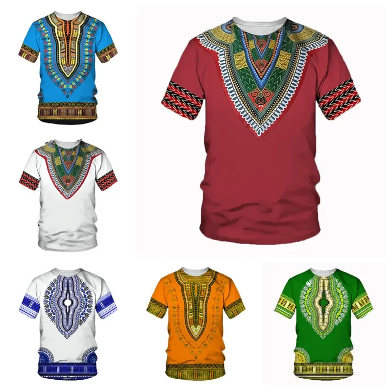 Camiseta holgada para hombre, estampado de rayas horizontales en azul marino y blanco, camisa informal de tela de poliéster transpirable para uso diario
