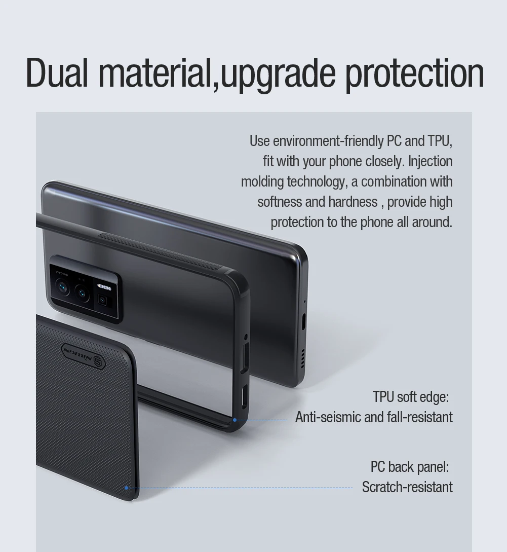 For Xiaomi Poco F5 Pro 5G Magsafe Case NILLKIN Super Frosted Shield Pro Magnetic Wireless Charging Cover For Poco F5 Pro 5G