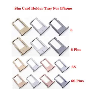 Držák na kartu Micro Nano SIM pro iPhone 6 6S Plus, náhradní díl, adaptér 12 nejlepší prodej Originální iPhone 6s 64GB - №7