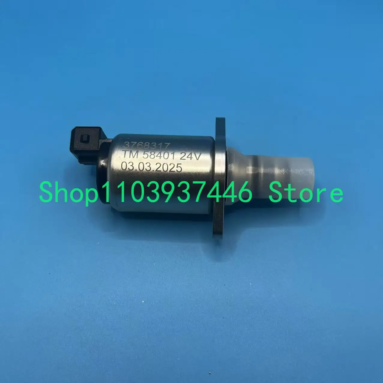 Válvula solenóide para escavadeira Caterpillar 24V TM58401 TM 58401 Válvula solenóide de alta qualidade 376-8317 3768317   TM58401 TM 58401