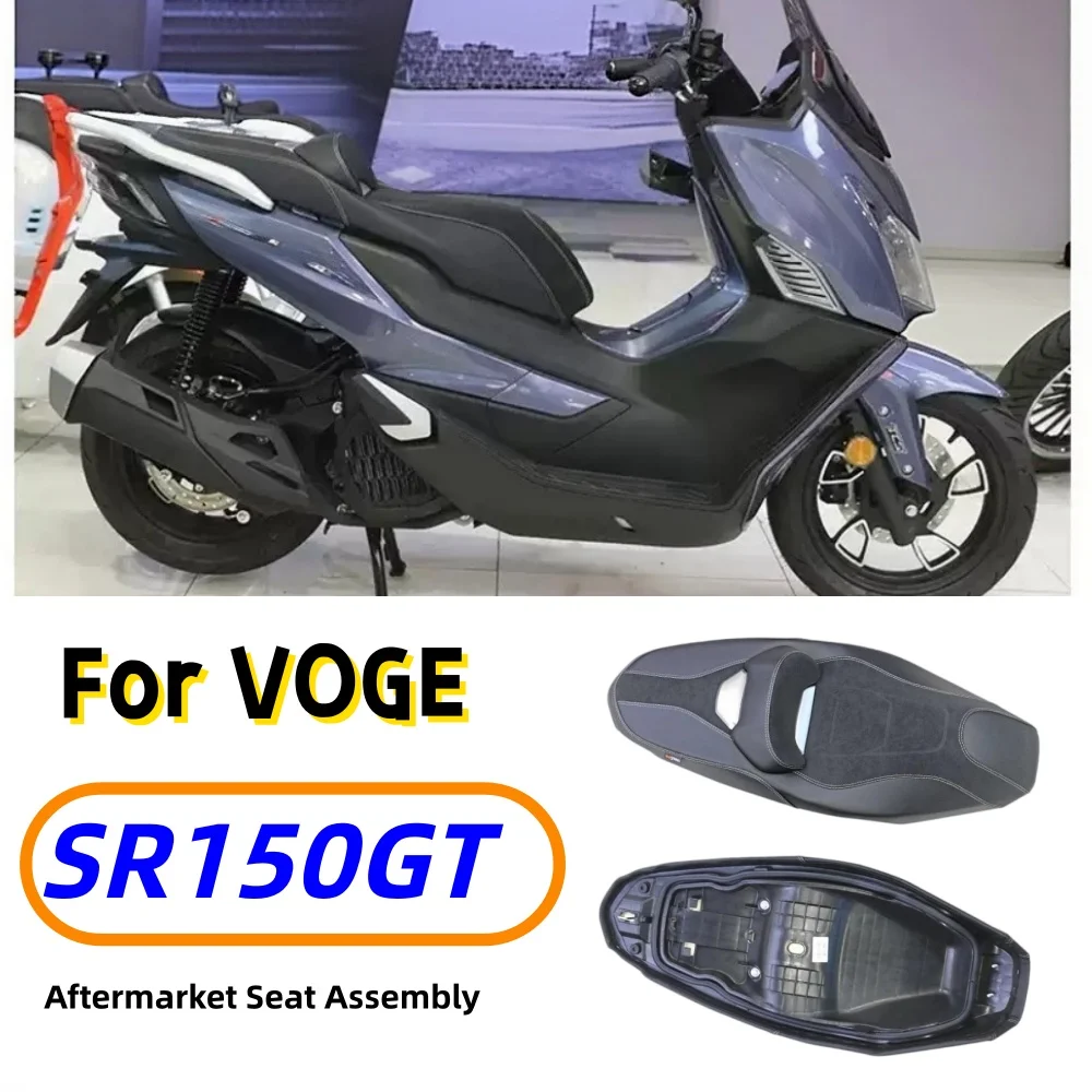 Aftermarket Lowered Seat Assembly for VOGE SR150GT – Soft, Comfortable Modified Seat with Integrated Back/Lumbar Support