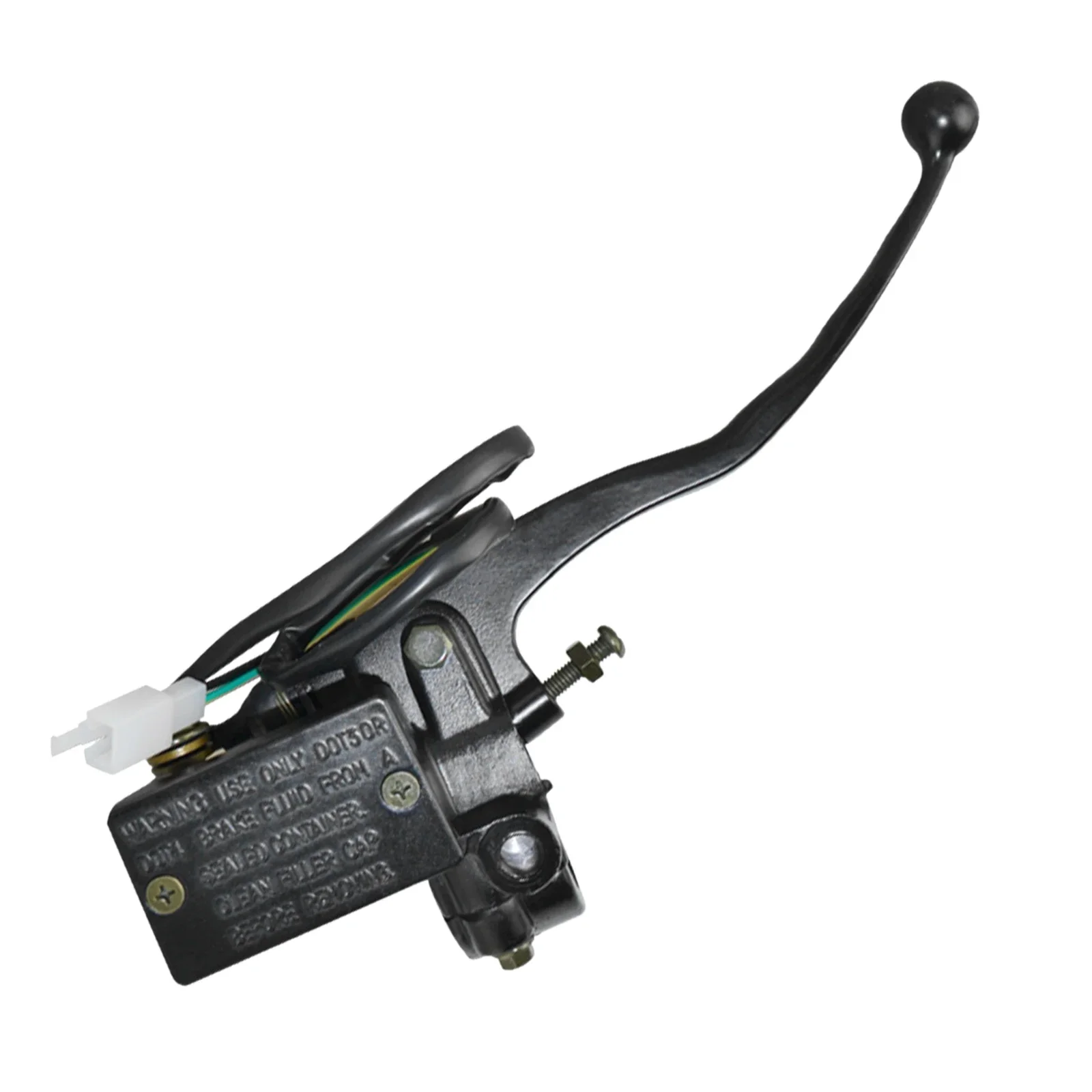 Prawa dźwignia pompy hamulcowej hydraulicznej 7/8'' do Yamaha XT600 XT550 XT350 TT250 XT225 ATV Quad Moped — zdjęcie 6