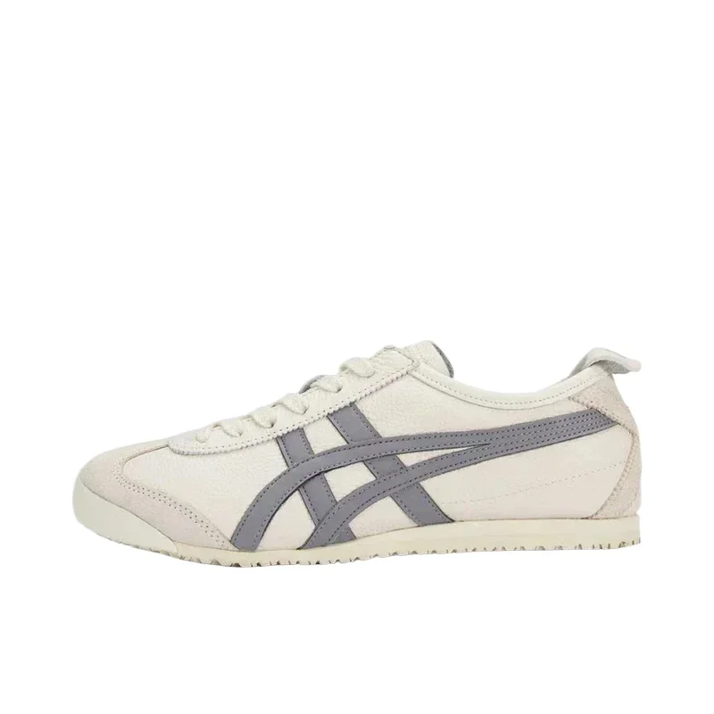 Onitsuka Tiger MEXICO 66 Men and Women Skateboarding Shoes Low-top Outdoor Sneaker Yellow