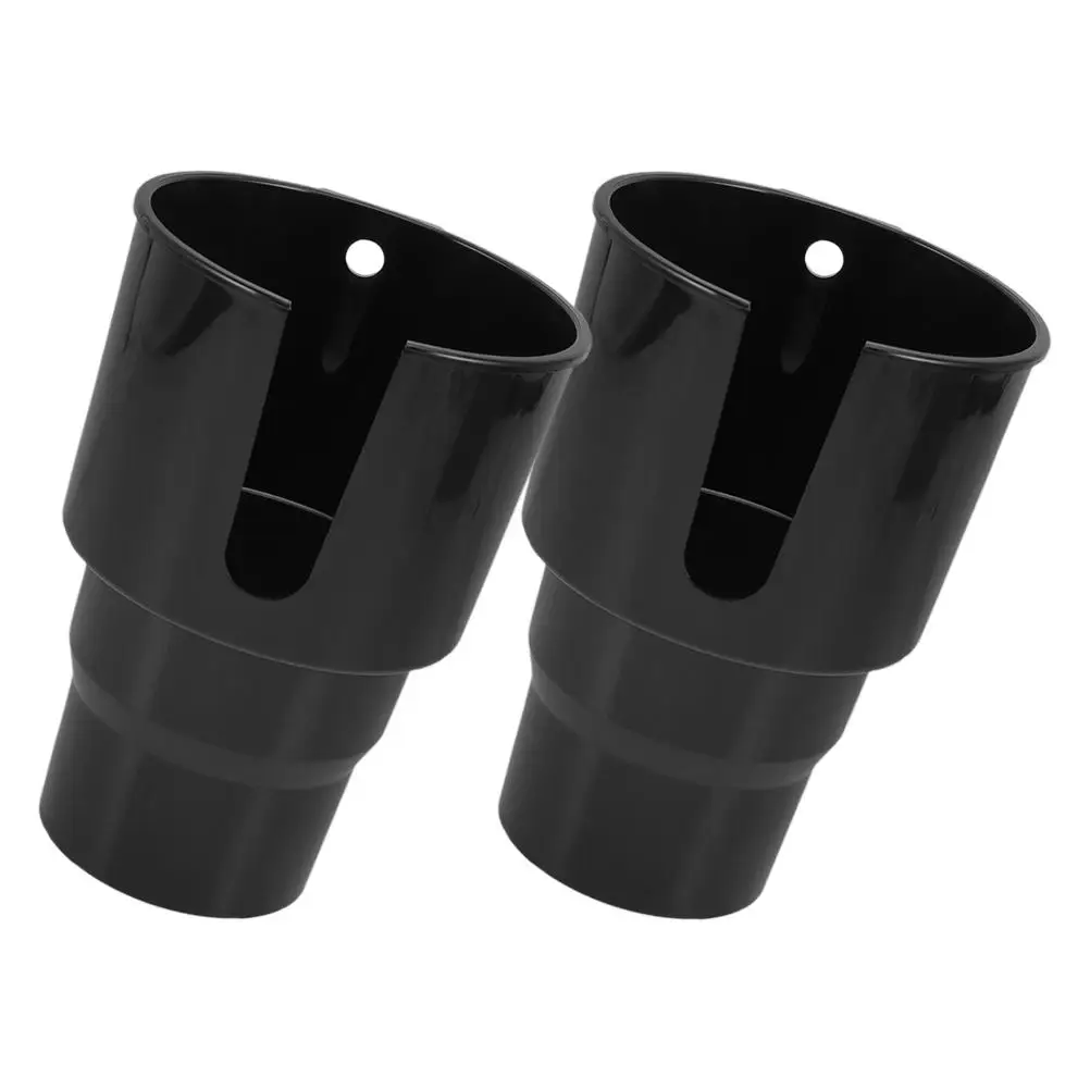 

2PCS Car Cup Holder Expander ABS Material Center Console Coffee Mug Holder for Car Truck RV Boat Non Sturdy Universal