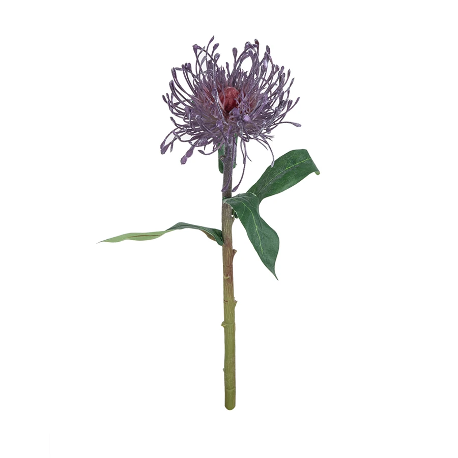Künstliche Blumen, kurzer Zweig, Krabbenklaue, 2-Gabel, Nadelkissen, Weihnachtsgirlande, Vase für Zuhause, Hochzeitsdekoration, gefälschte Pflanzung