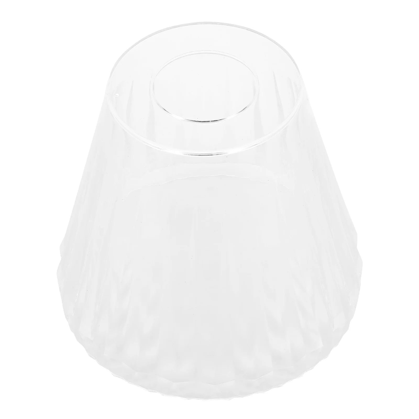 Acrylic Lamp Shade Transparent Plastic Replacement For Pendant Ceiling E27 Hanging Light Living Room Bedroom
