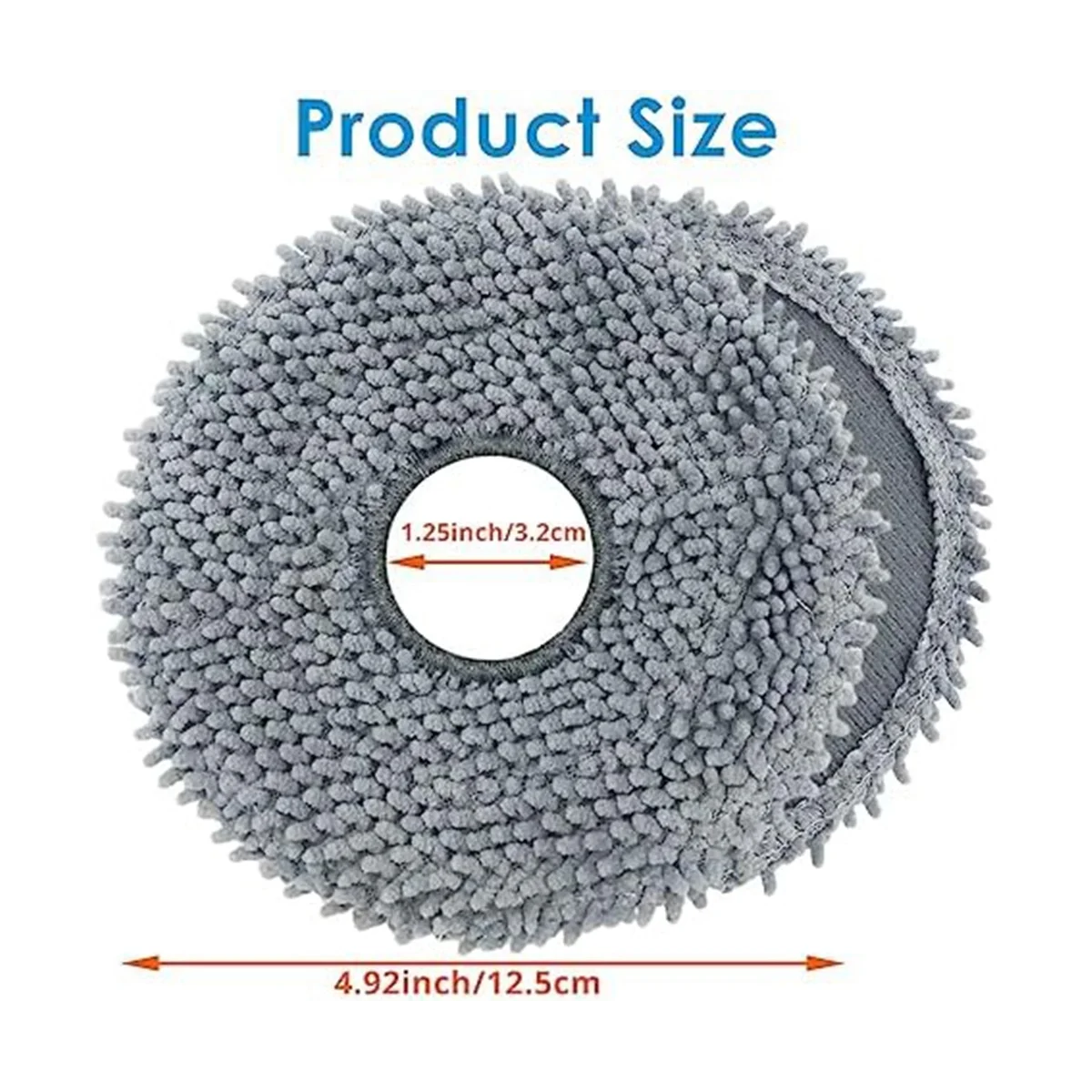 Almofadas de esfregão a vácuo para acessórios de peças sobressalentes de aspirador de pó robô Q