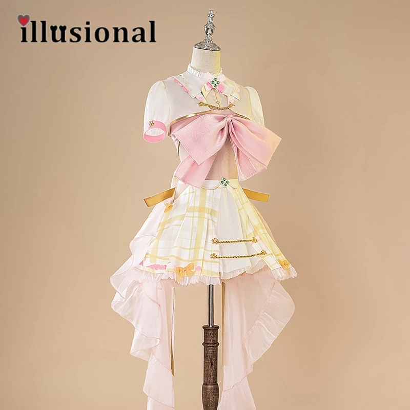 illusional Vtuber Ace Taffy Cosplay Costume Anime Ace Taffy Dress Halloween Costumes Female