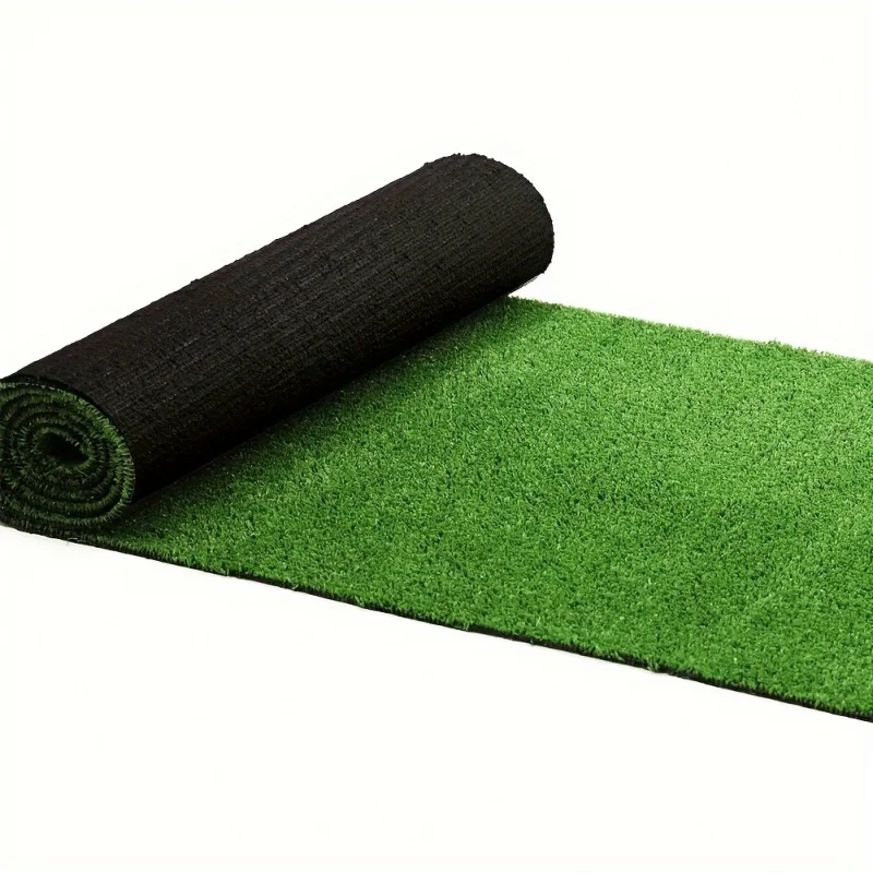 

39 * 157in Artificial Grass Rug Indoor Outdoor, 0.4 "Rug Synthetic Grass Mat Fake Grass for Garden Lawn Landscape Balcony