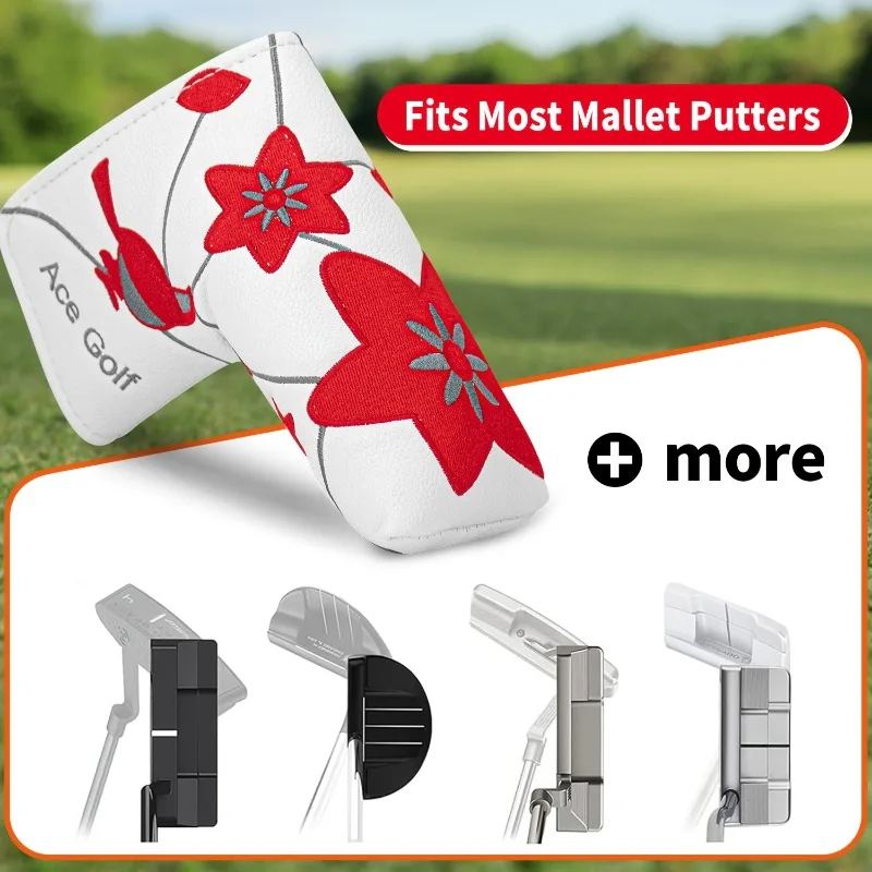 Golf Push Rod Cover, Multi Color Options, Dustproof and Durable Golf Club Accessories, with Fashionable Flower Patterns image 5