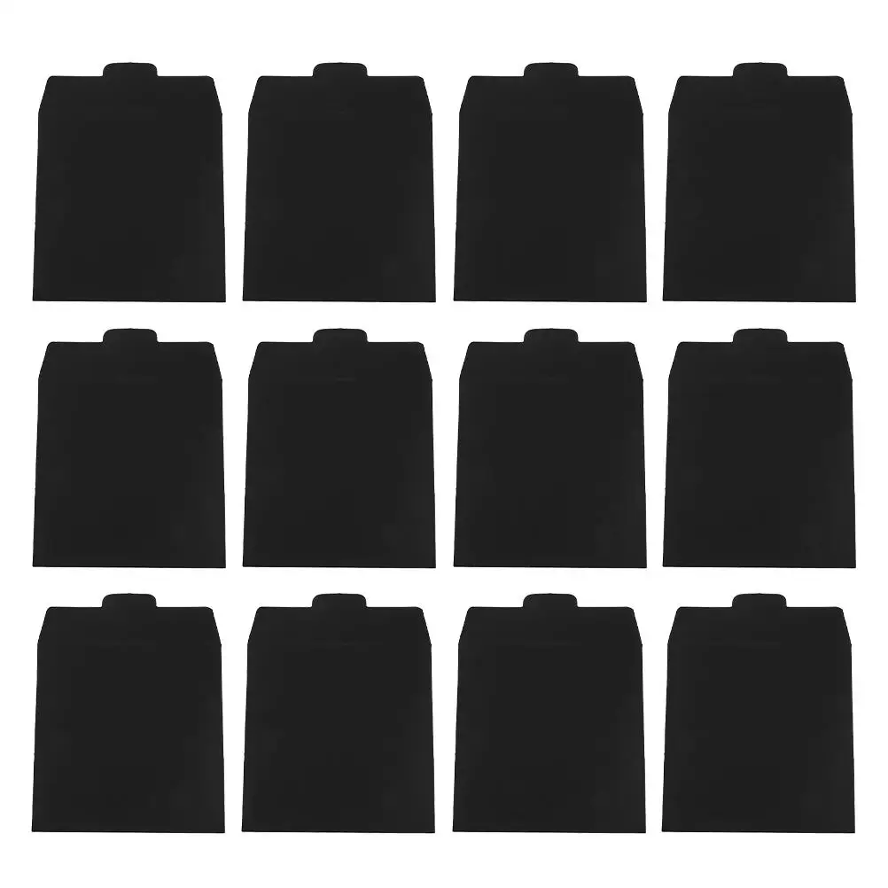 

12 Pcs CD Storage Bag Blank Music Mailer Cardboard Paper Dvd Document Organizer Pouch Wedding Card Storage Envelope