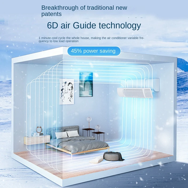 Deflector de viento para aire acondicionado montado en la pared, parabrisas escalable para aire acondicionado, hogar