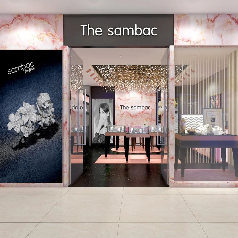 

custom.Customise mall kiosk design for beauty product retail