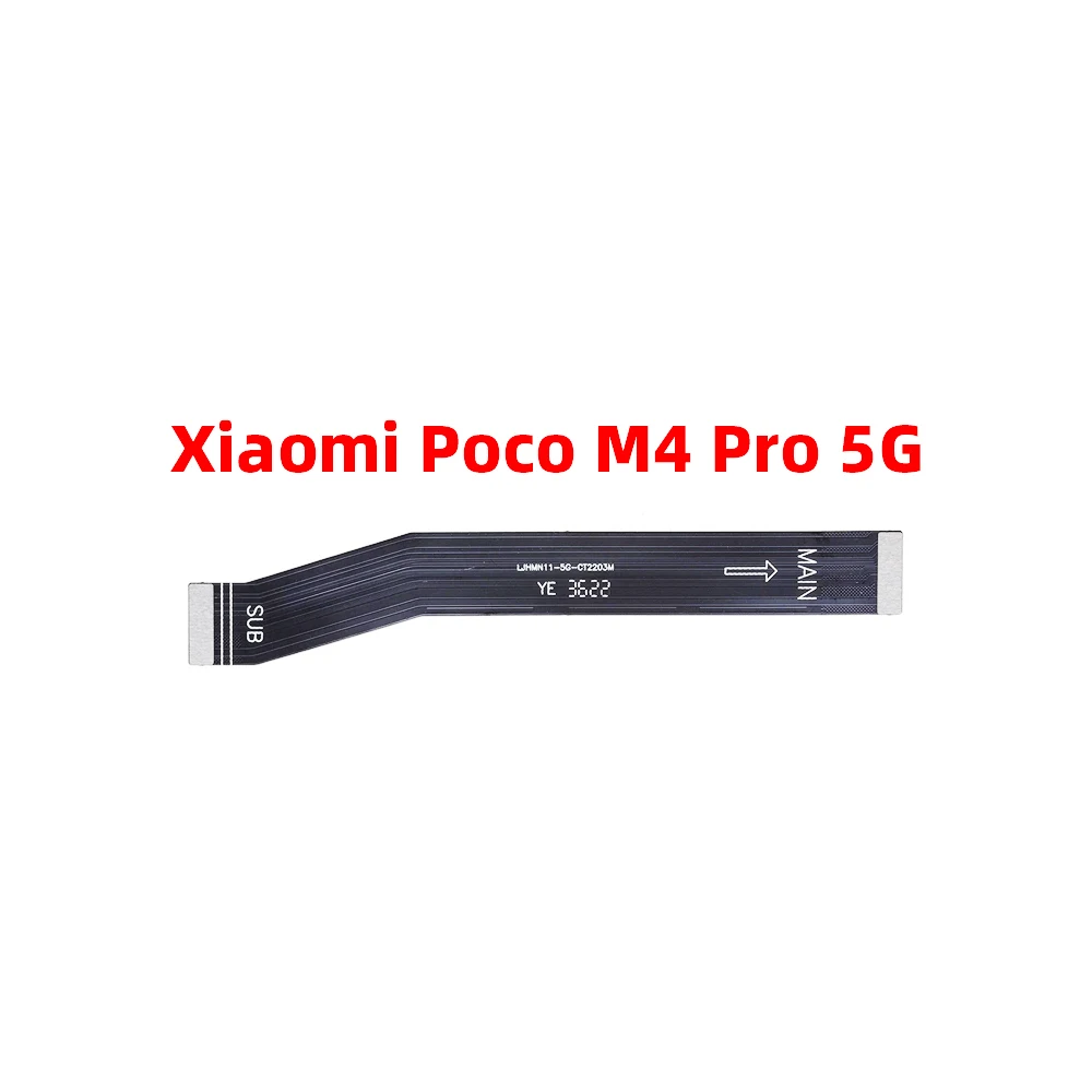 For Xiaomi Poco M4 Pro 5G 4G Main Board Motherboard Mainboard Connector Flex Cable Replacement