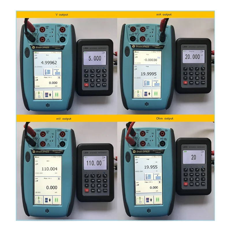 

J1UL1N New LB06 Hart Modbus 4-20Ma/0-10V Process Calibrator Current Signal Generator Source