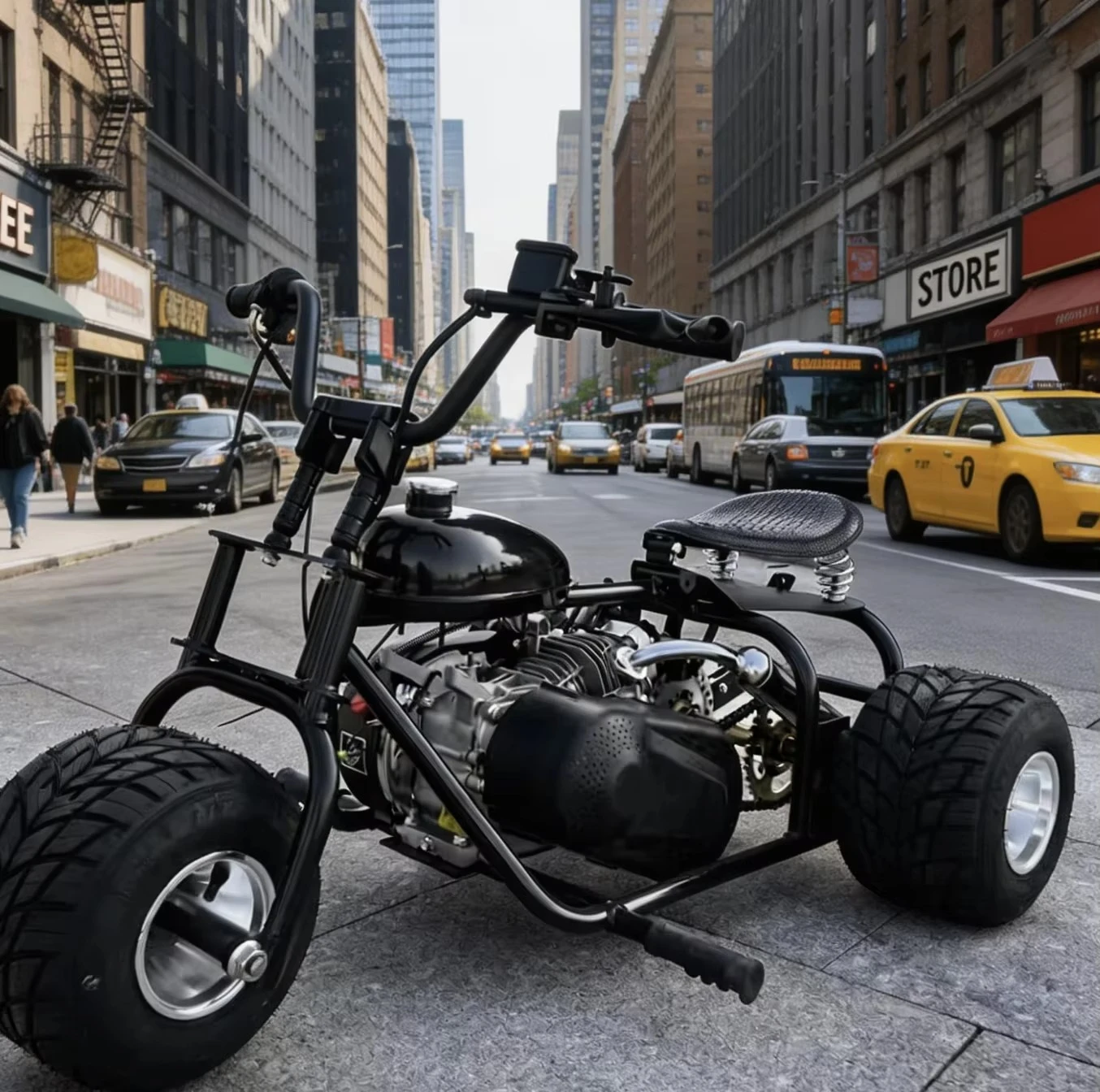 Design Customized China Wholesale 212cc Four-stroke Fuel Off-road Gas Powered Teen Fast Motorized Mini Pedal Go Kart Trike Stock