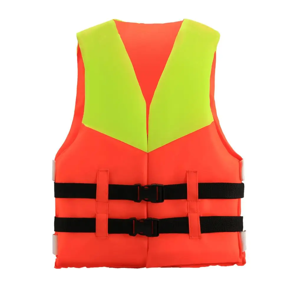 

Kids Orange Foam Life Jacket Vest for Swimming Boating Fishing Drifting Skiing - Ages 4-10