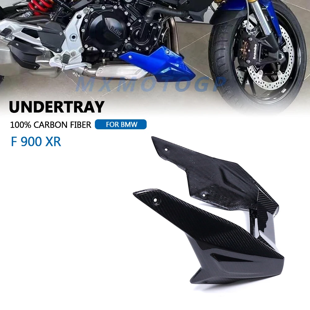 

For BMW F900 XR F900XR F900R 2020 2021 2022 2023 2024 100% Carbon Fiber Undertray Fairing Motorcycle Accessories
