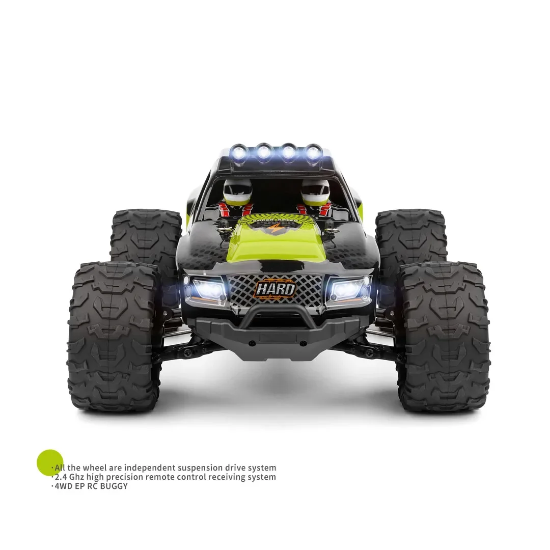 WLtoyss 144002 2.4G Racing RC Car 50KM/H 4WD Alloy Metal Electric High Speed Car Off-Road Drift Remote Control Toys with Light