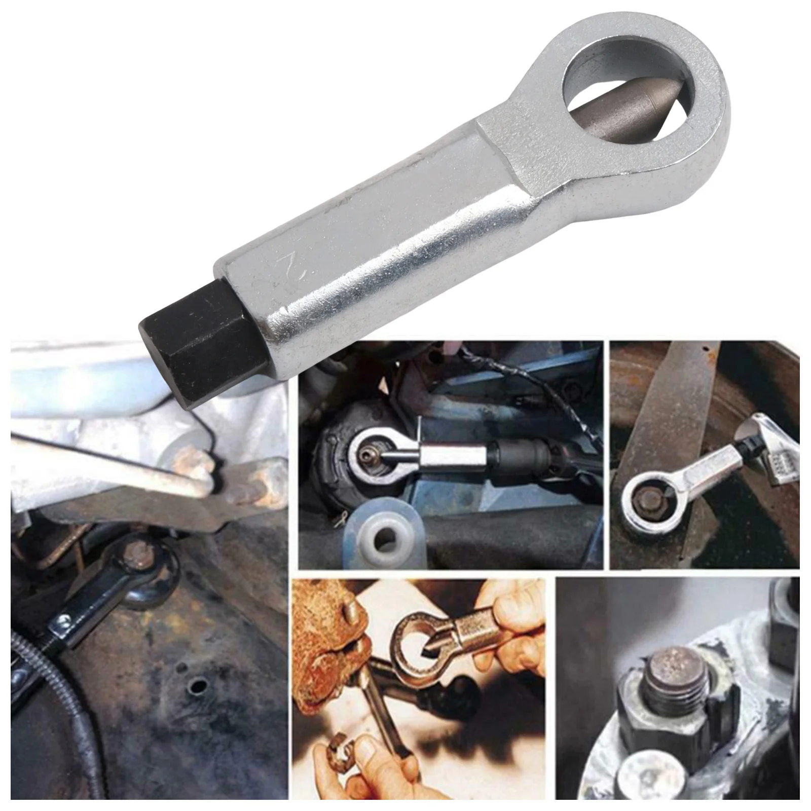 Nut Splitter, Chrome Vanadium Steel, Long for service Life, Suitable for Removing Damaged and Rusted Nuts  Nut