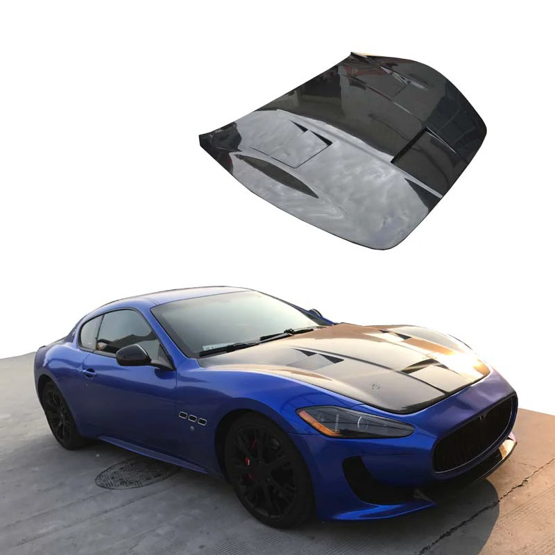 

Carbon Fiber Fibre Front Bonnet Hood Fit for Maserati GT GTS Granturismo 2008-2016