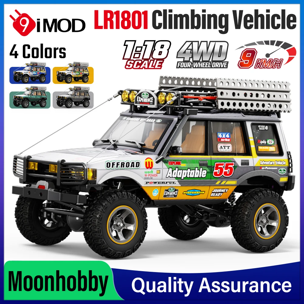 LR1801 Remote Control Car 1:18 Off-Road Climbing Car 4WD Professional RC Vehicle