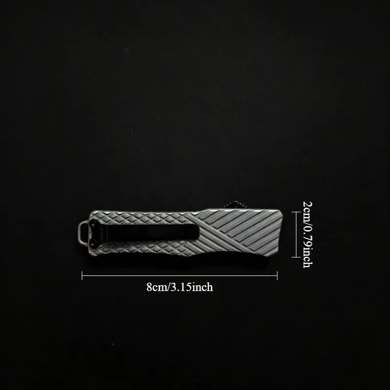 Advanced multi-functional knife handle tool (blades not included, suitable for No. 23 blades), zinc alloy, one-piece view 3