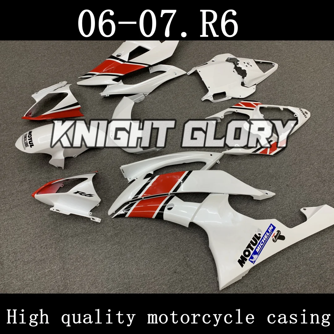 Suitable for YZF-R6 YZF R6  2006 2007  Motorcycle Shell Fairing Spoiler Bodywork Set