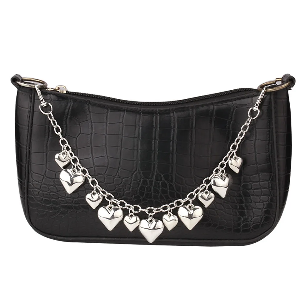 

Replacement Bags Chain Heart Star Pendant Shoulder Bag Straps New Metal Bag Chains For Women Handbag Crossbody Bag Handles