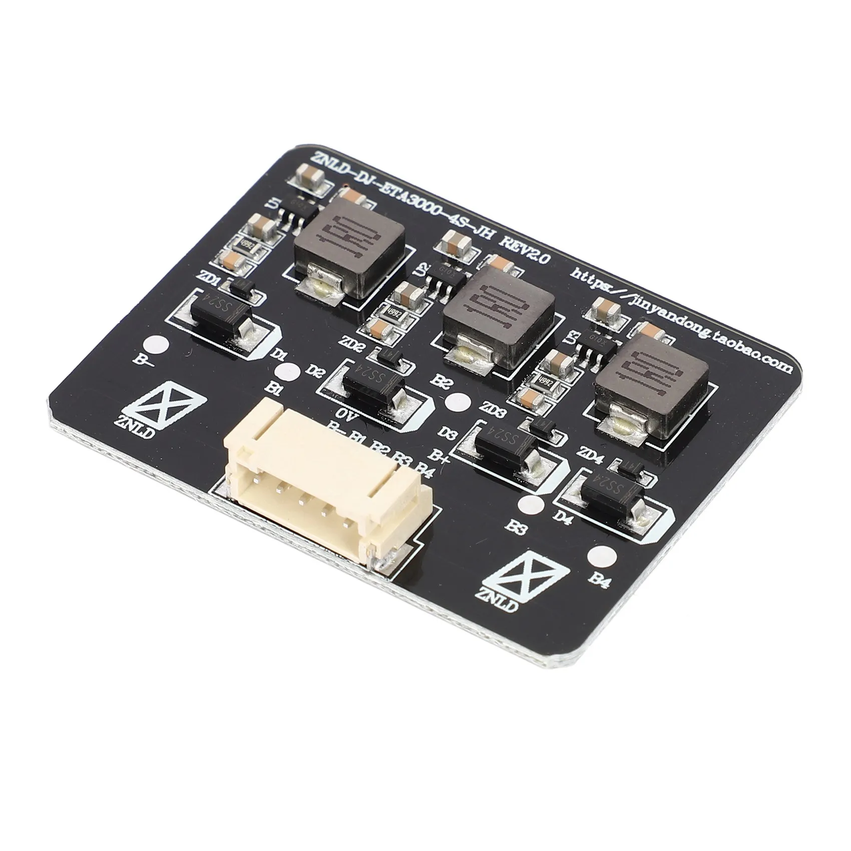 Placa de equilibrio activo 1.2A 4S BMS, ecualizador de batería Lifepo4 LTO, equilibrador activo de litio, condensador de transferencia de energía