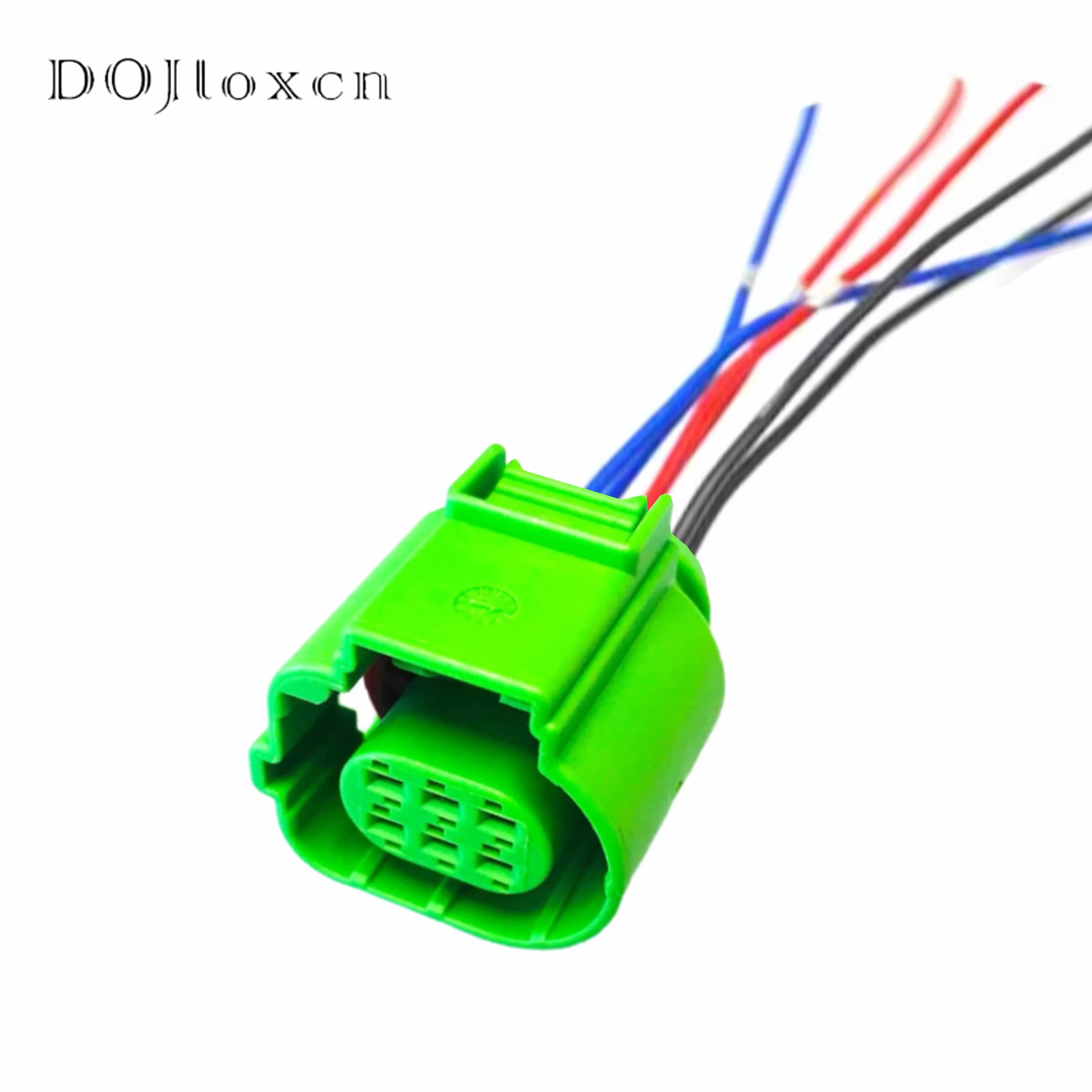 1/5/10/20/50 مجموعات 6 دبوس 4H 0973713 C السيارات ذكر أنثى موصل مقاوم للماء الضوء الخلفي الذيل مصباح التوصيل 4G 0973813 ج ل A4L B8 B9 A5 #3