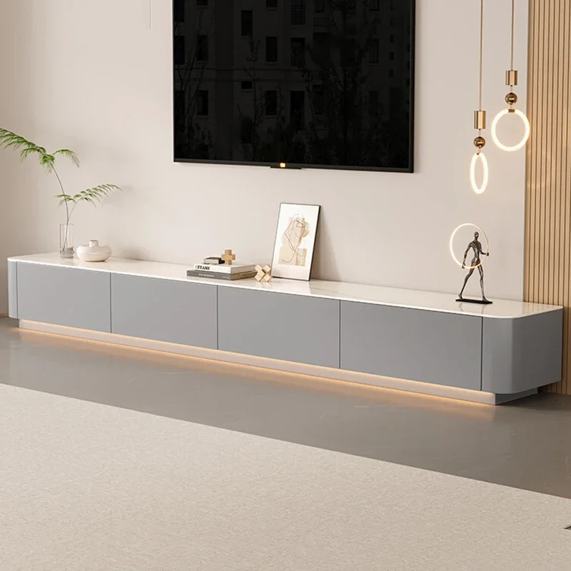 

Solid Wood Floor TV Stands Vintage Vertica Living Room Modern TV Stands Luxury Design Rack Suspenso Para Sala Para Tv Furniture