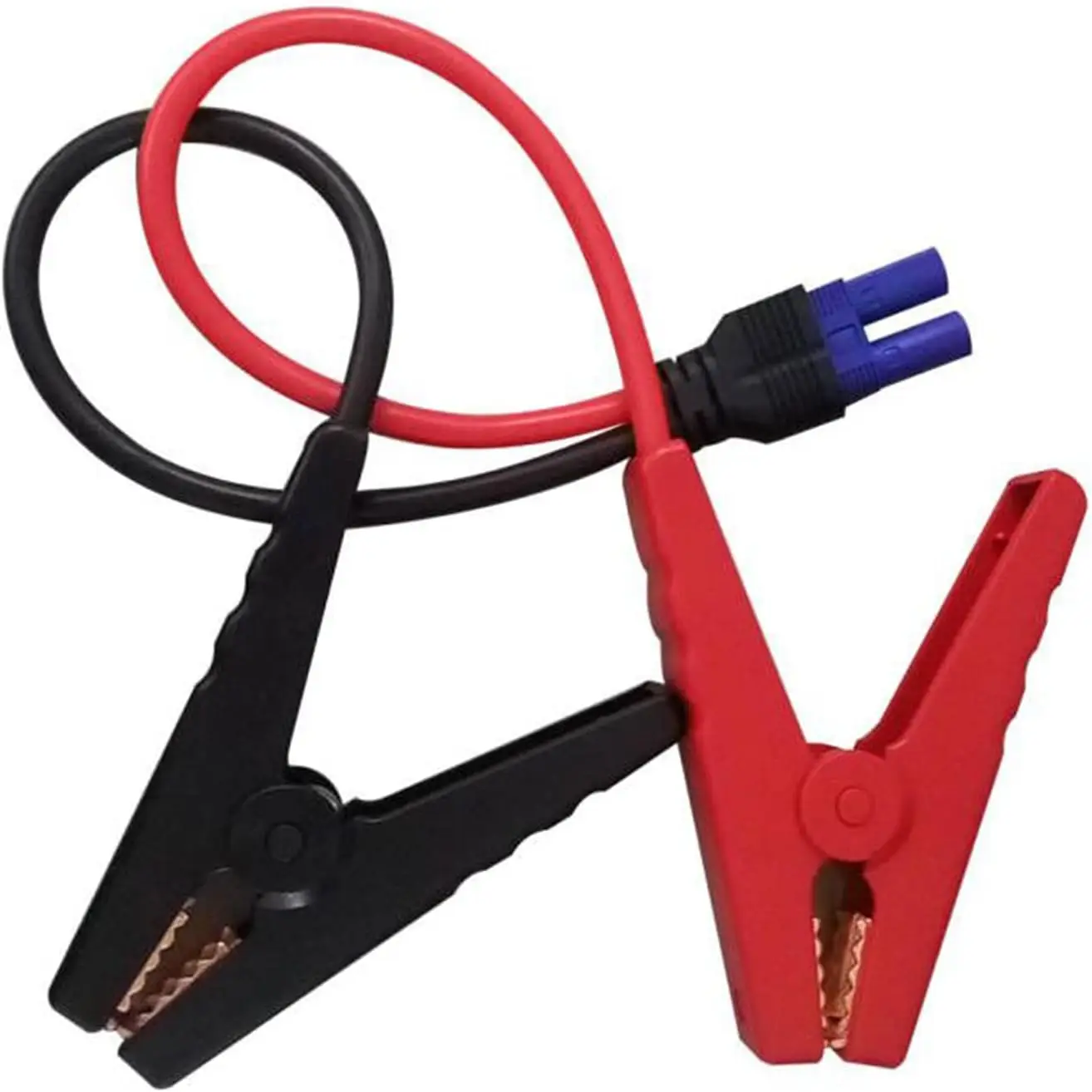 KUNCAN EC5 Jump Starter Cable with Battery Clamps - 12V Replacement Alligator Clips to EC5 Connector Car Jumper Cable