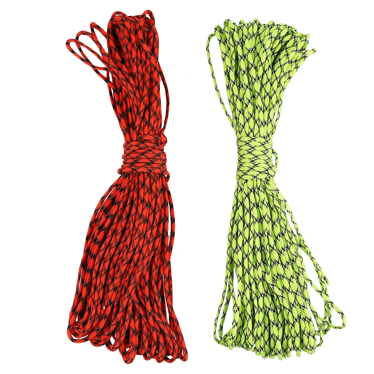 

2pcs Rope Camping Parachute Cord Heavy Duty Tent Core Polyester Outdoor Gear Fade Resistant Strong