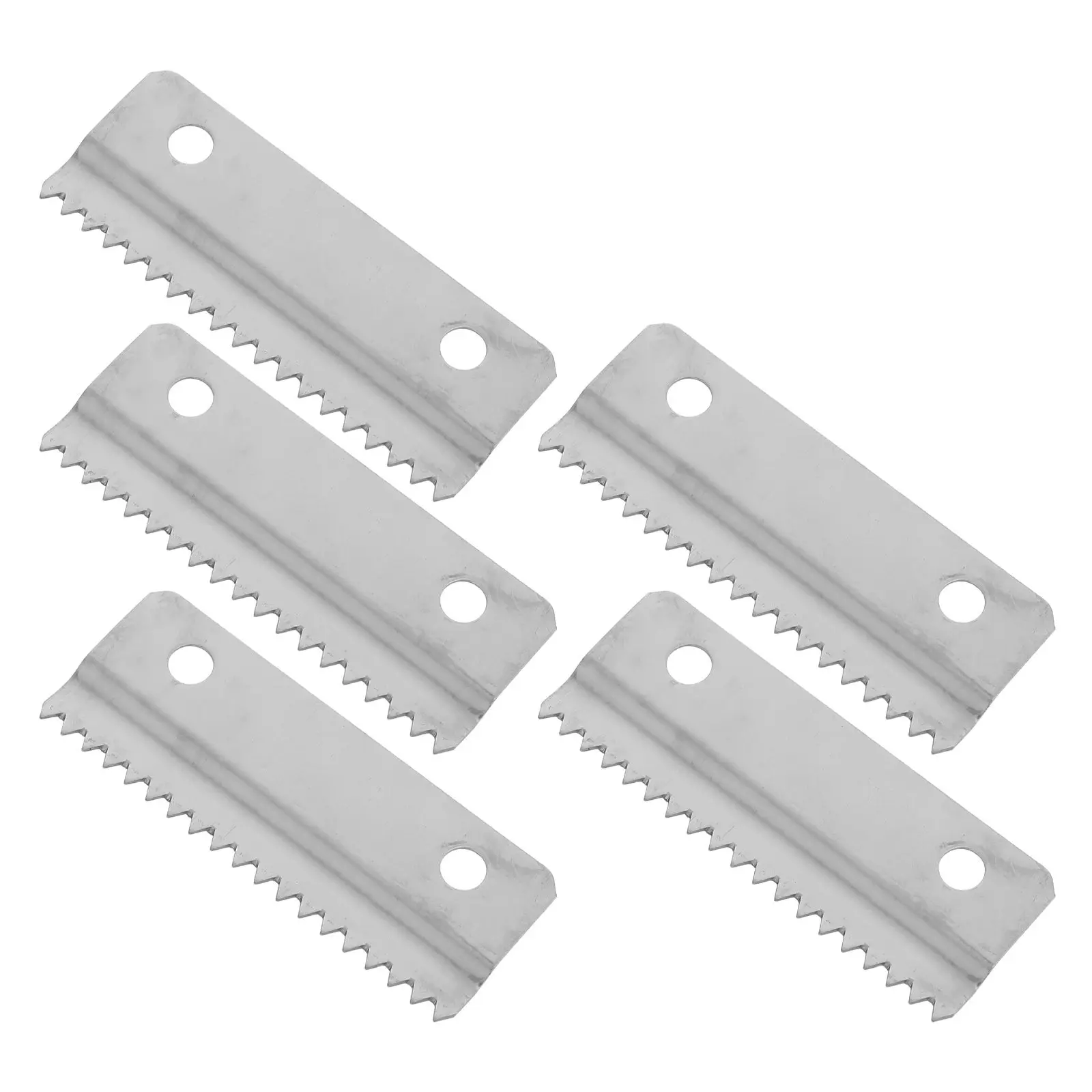 

5Pcs High-Performance Tape Dispenser Replacement Blades Consistent Sharpness Blades for Packaging Sealing Binding Machines