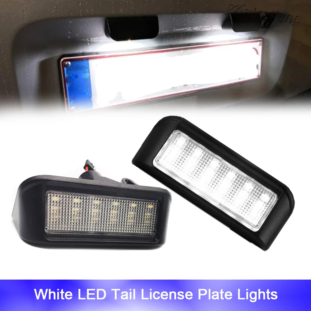 For Fiat Scudo Toyota Proace Verso Opel Zafira Life Combo Vivaro Citroen Jumpy Peugeot Expert LED Tail License Plate Light 6000K