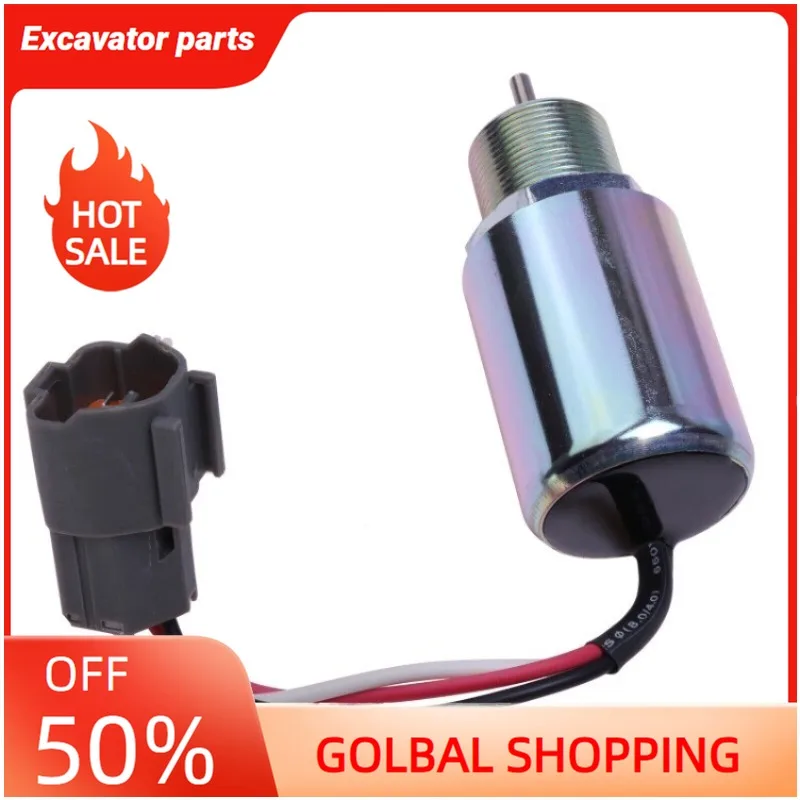 

SA-3725 30A87-20400 Соленоид отключения топлива, совместимый с Mitsubishi L3E S3L S4L