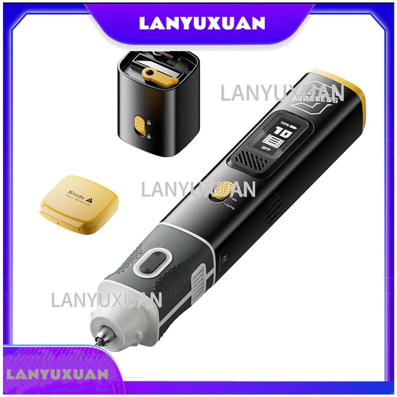 JAKEMY JM-Y09 for Ultrasonic Cutting Knife for PCB Plastic Resin Cutting Handheld Wireless Portable Ultrasonic Cutter Tool