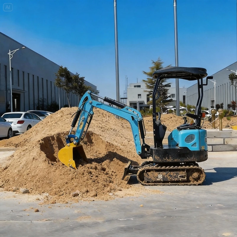 

Мини-экскаватор 1.2/1.8 тонны с двигателем Kubota, стандарт EPA/Euro 5, многофункциональный дизельный экскаватор для строительных работ в Европе.