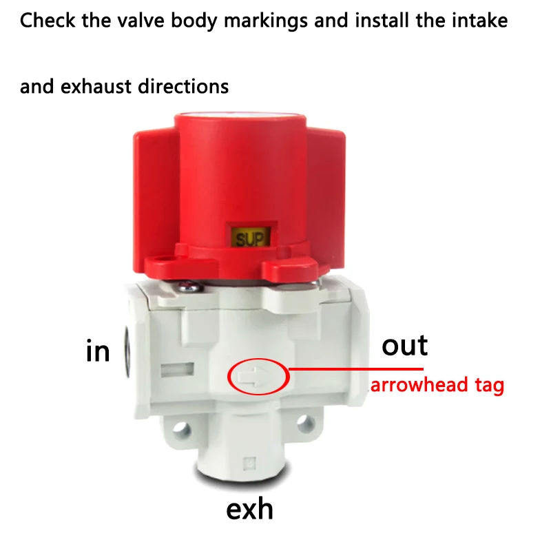 Filter air source residual pressure release valve VHS20-02A/VHS30-03A/VHS40-04A/VHS30-02A/VHS40-03A air source switch valve