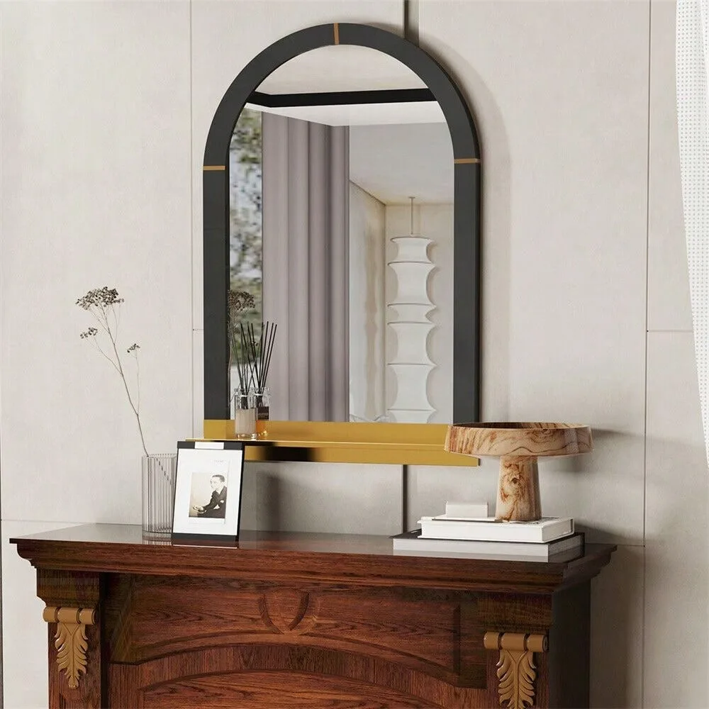 

Arch-shape Wall Mirror Large Vintage Decor for Bedroom Bathroom Vanity Entryway