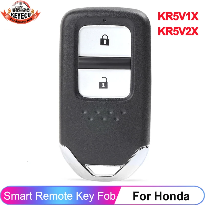 

KEYECU KR5V1X KR5V2X For Honda CR-V City Fit Jazz Shuttle Vezel 2014 2015 72147-T5A-J01 72147-T5C-J01 Smart Key Remote Fob