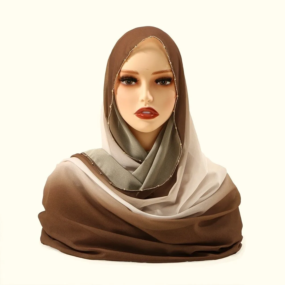 moda-gradiente-cores-duplas-estilo-etnico-cachecol-ouro-granulo-corrente-lenco-bandana-fino-turbante-islamico-diariamente