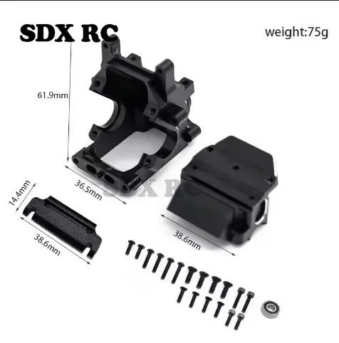 Metal Gearbox Case Housing for ARRMA 1/8 6S KRATON Typhon Outcast Notorious 1/7 Infraction Limitless Mojave Upgrade Parts