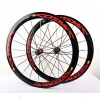 700CRoad BikeCCircleVBrake Wheel Set Carbon Tube Flower-Drum Disc Brake Quick Release Barrel Pumping120Ringing6Claw Peilin High