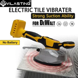 VILASTING Tile Tiling Machine High Loading Capacity Wall Floor Tile Laying VibratingTool 8 Adjustable For Dewalt 18V Battery Pin