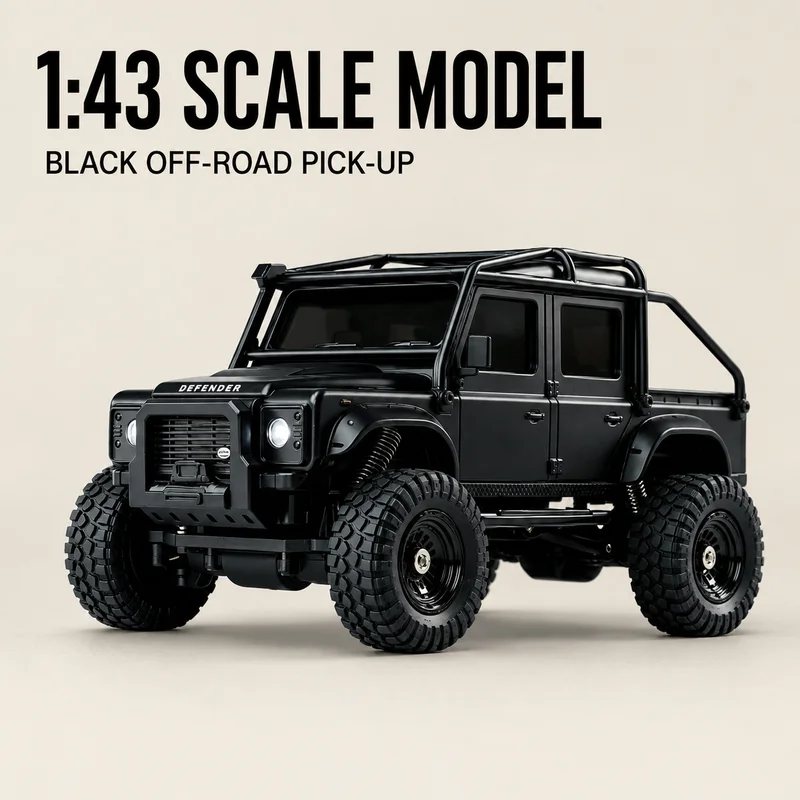 Ask Nanfeng for authorized 1:43 Land Rover 110 Full Scale RC Remote Control Climbing Car Boy Gift