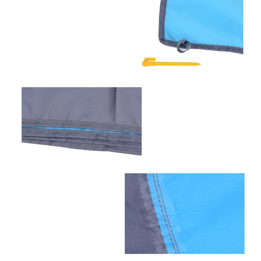 

210 X200cm Picnic Mat Large Blanket Beach Fold Outdoor Foldable with Storage Bag