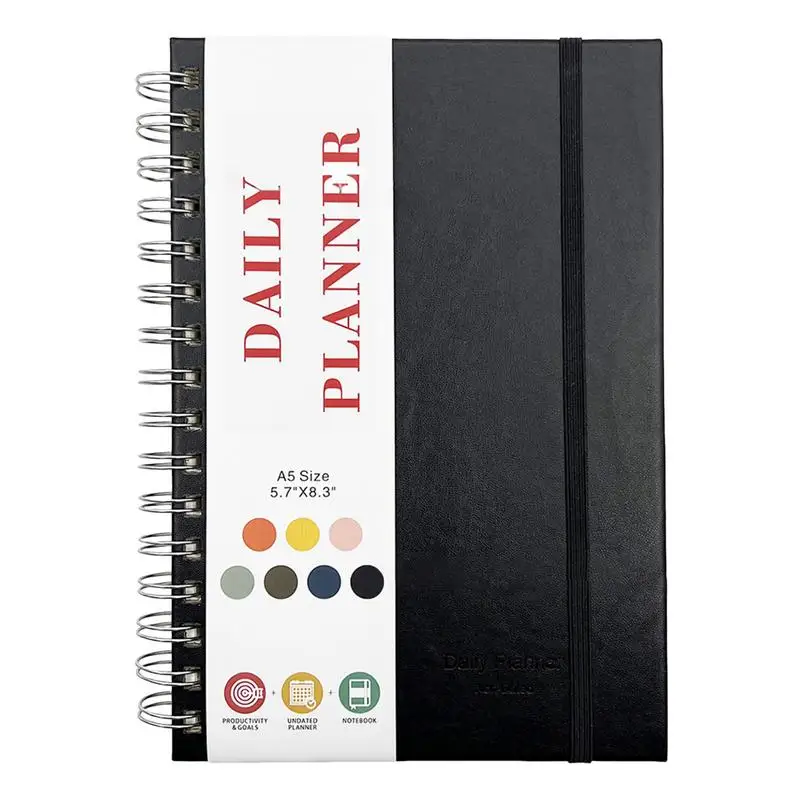 

Fitness Journal Undated To Do Notebook Hard Cover Fitness Logbook Habit Tracker School Supplies Daily Work Planner For Tracking