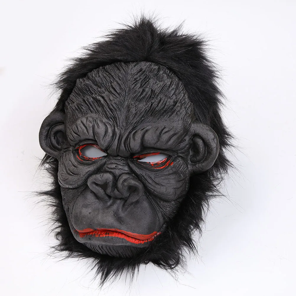 

Orangutan Face Mask Durable Lightweight Party Prank Costume Mask for Halloween Cosplay Masquerade Stage